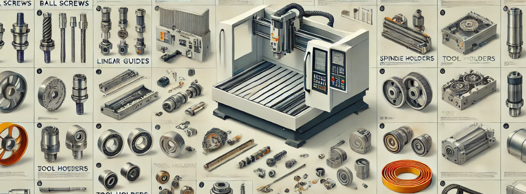 CNC Machine and spare parts