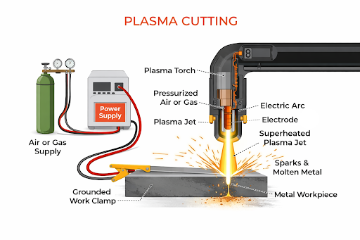 plasma cutting machine